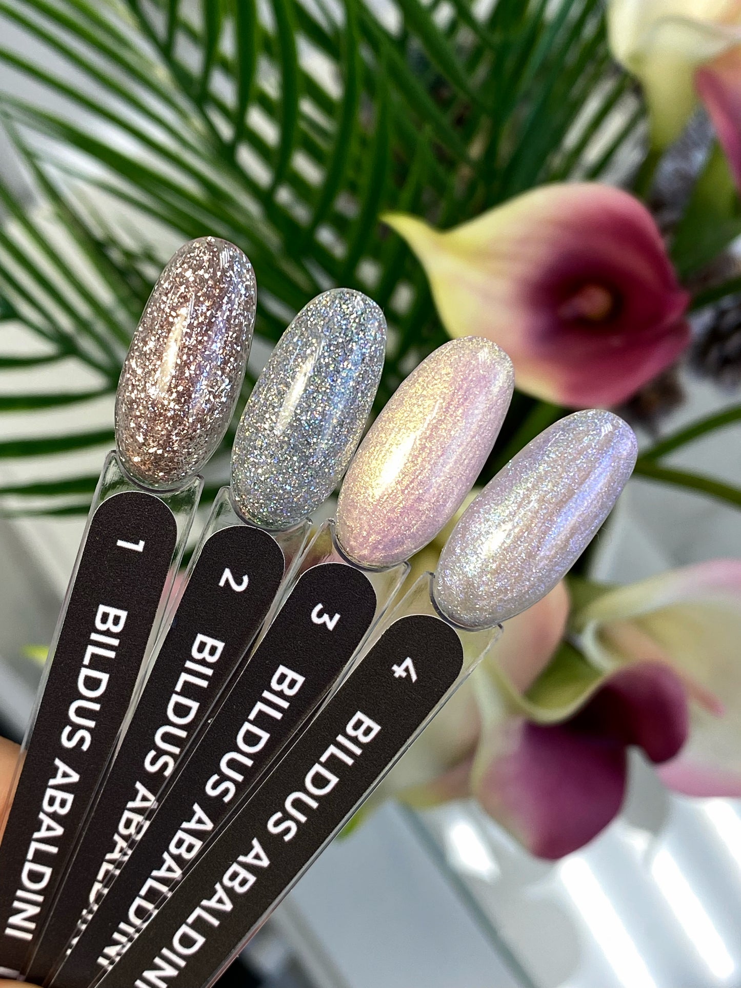 Bildus Abaldini Gel №3 – 15ml Builder Gel with Flakes | NailProUSA