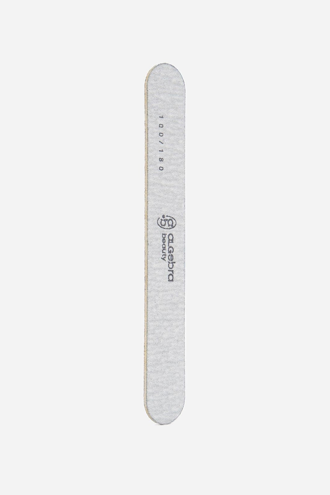 Algebra Beauty Gray Nail Files M – 180/240 Grit, 25 pcs | NailProUSA