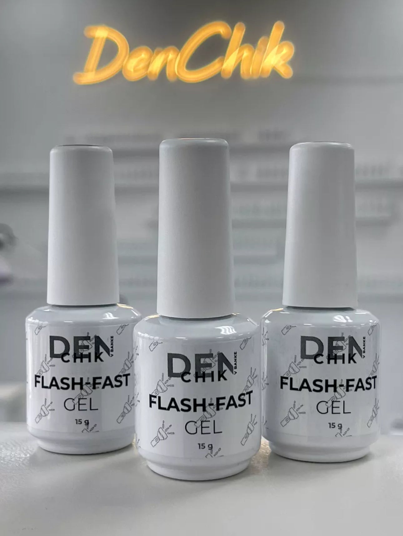 Flash-Fast Gel №1 – 15ml Builder Gel | NailProUSA