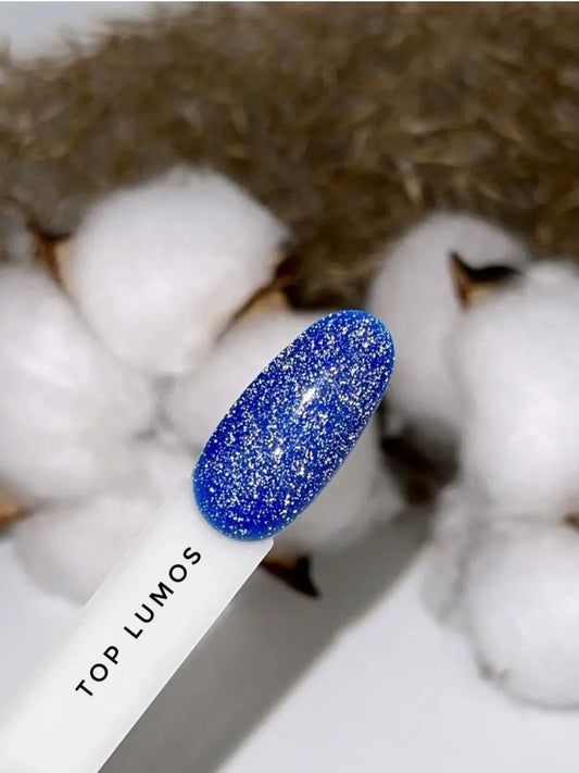 Lumos Top – No Wipe Glossy Top Coat with Design Elements | NailProUSA