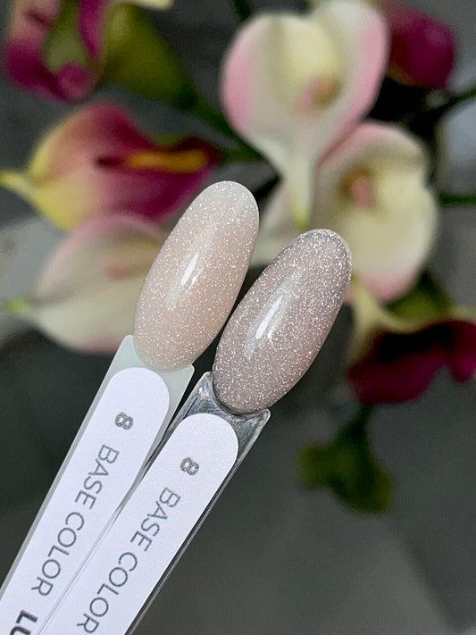 Lumos Color Base №8 – 15ml Reflective Camouflage Gel Base | NailProUSA