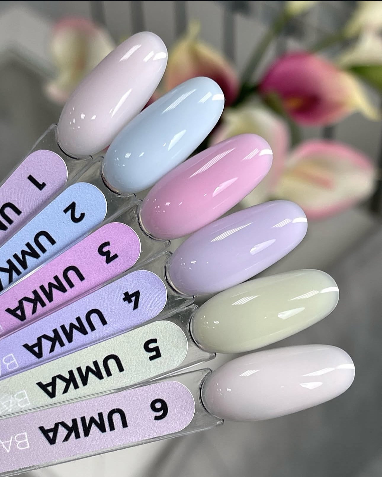 Umka Color Base №6 – 15ml Pastel Camouflage Builder Gel | NailProUSA