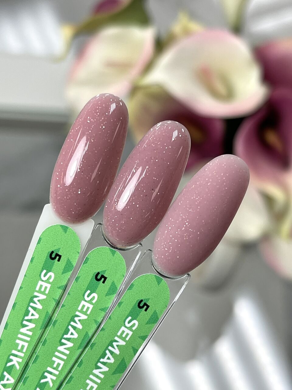 Semanifik Azhur Color Base №5 – 15ml Camouflage Builder Base Gel | NailProUSA