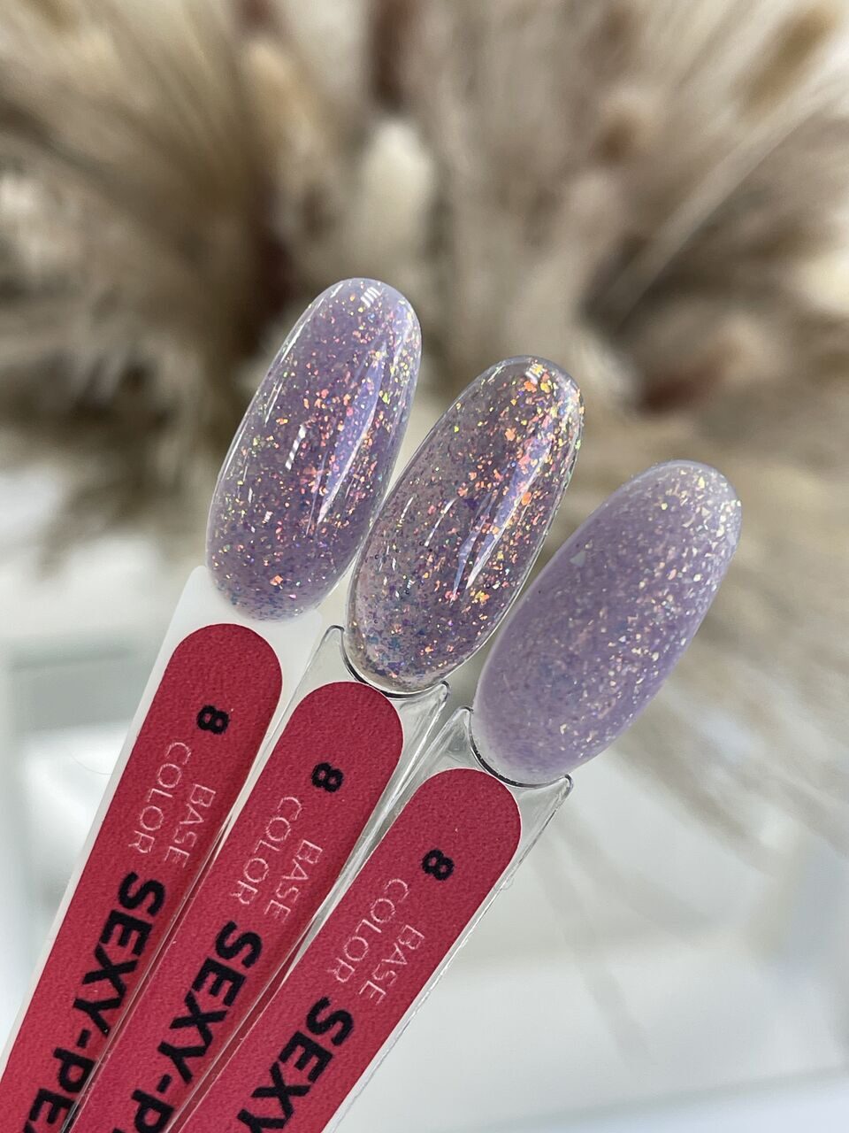 Sexy-Pexy Color Base №8– 15ml Glitter Camouflage Builder Base Gel | NailProUSA