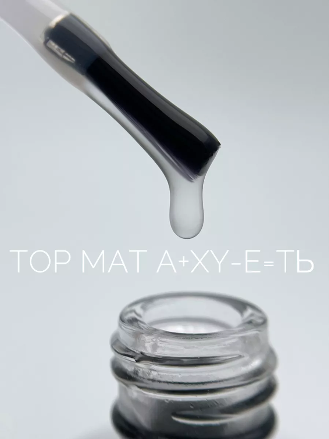 a+XY-E=tь TOP MAT – 15ml Matte Nail Top Coat | NailProUSA