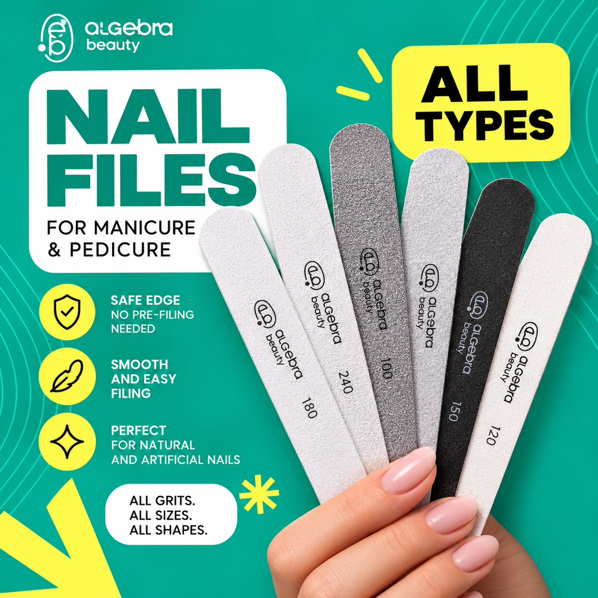 Algebra Beauty – Nail Files