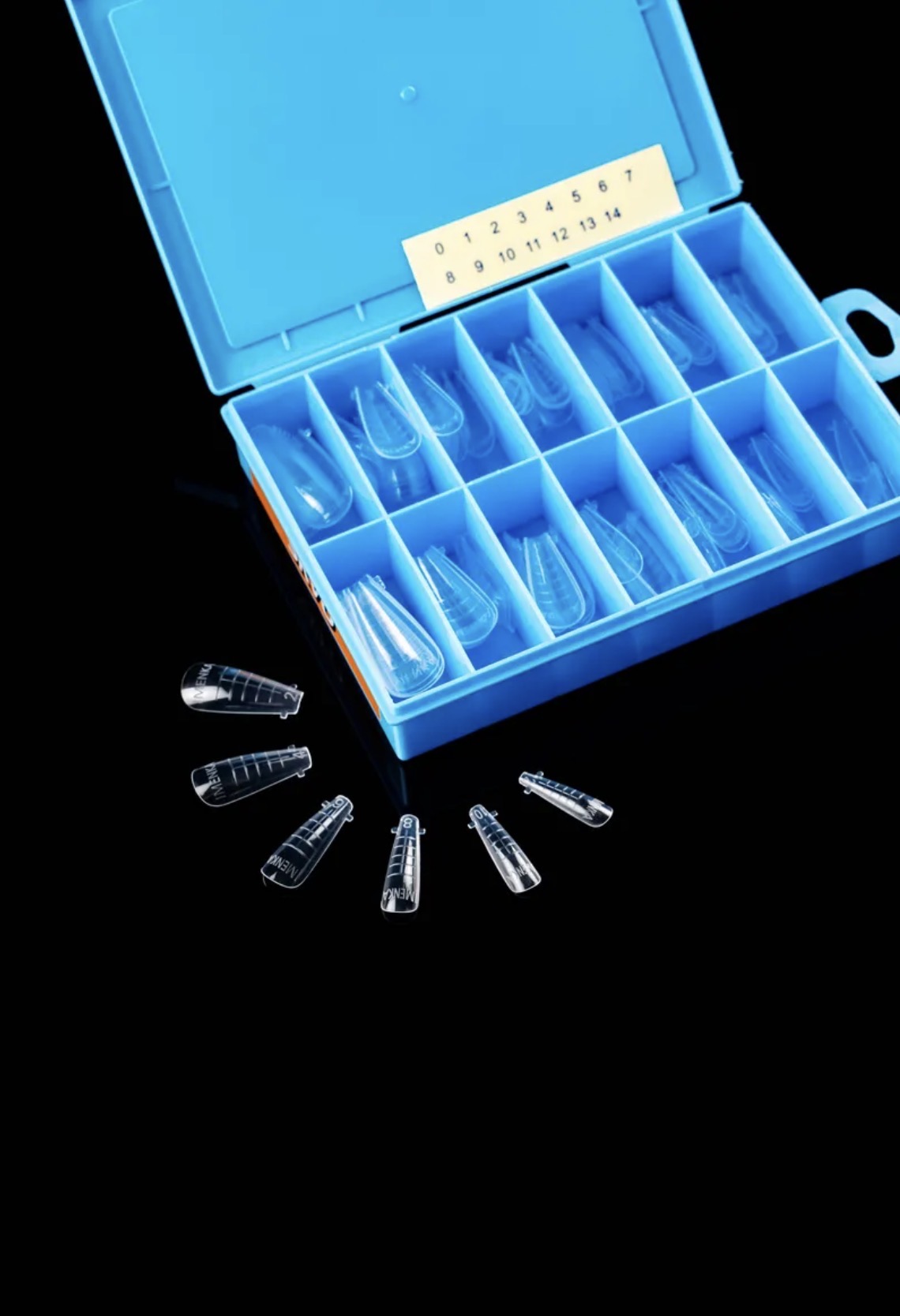IMENKA SKVO Upper Nail Forms (New version)– 140 pcs (14 Sizes) | NailProUSA
