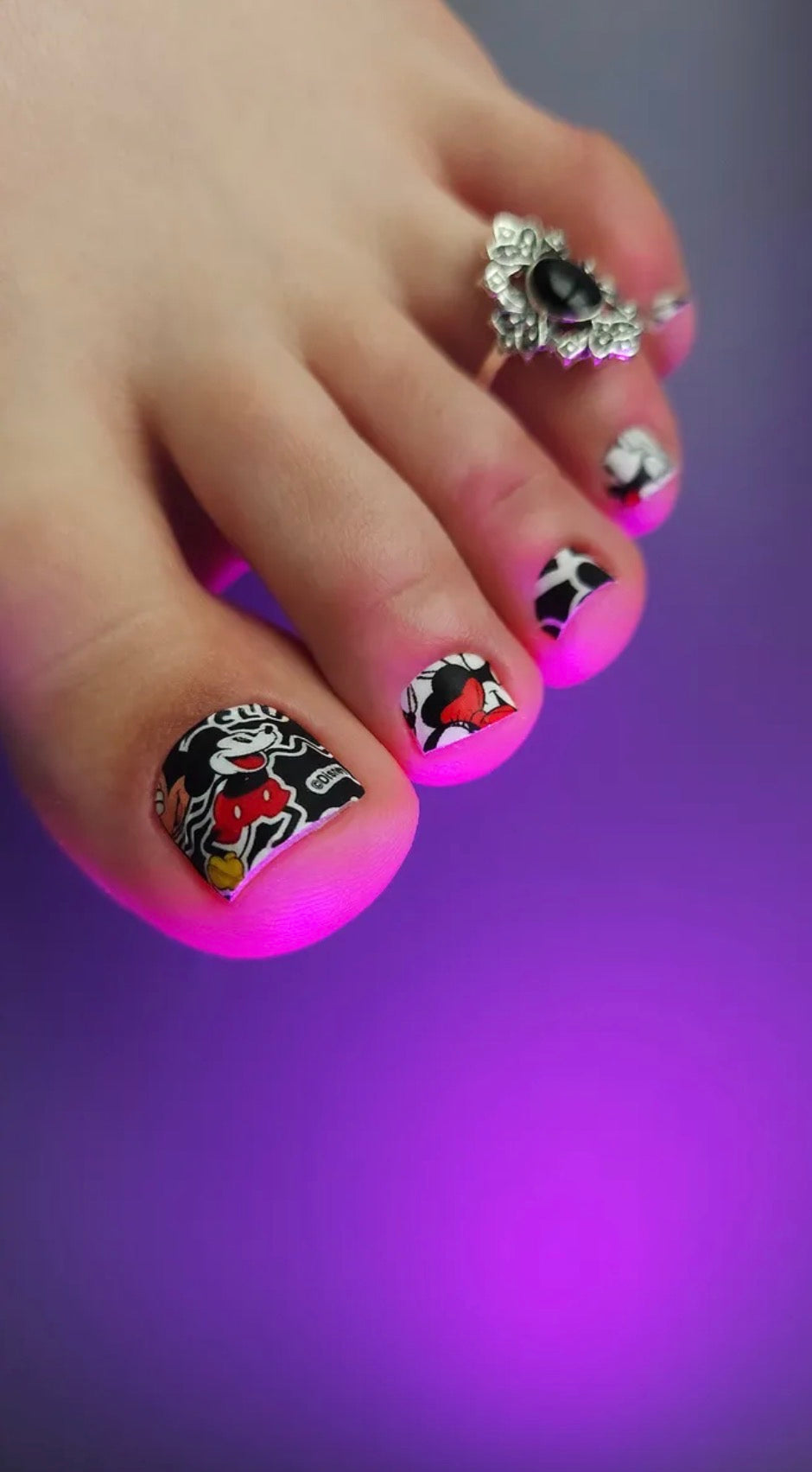 Aminails Pedicure Nail Wraps – Self-Adhesive Pedicure Stickers | NailProUSA