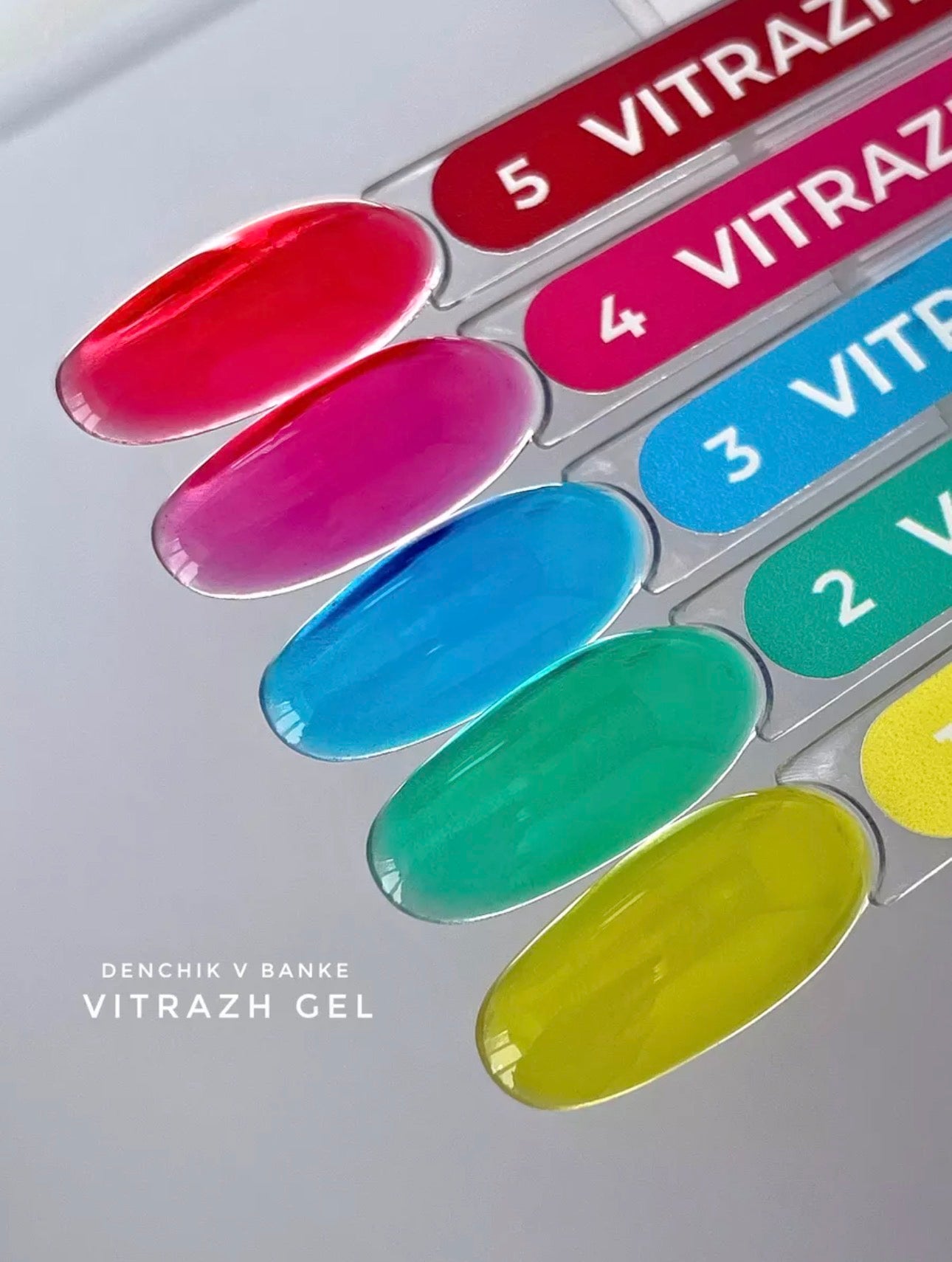 Denchik V Banke Vitrazh Gel №2- 15g Stained Glass Builder Gel | NailProUSA