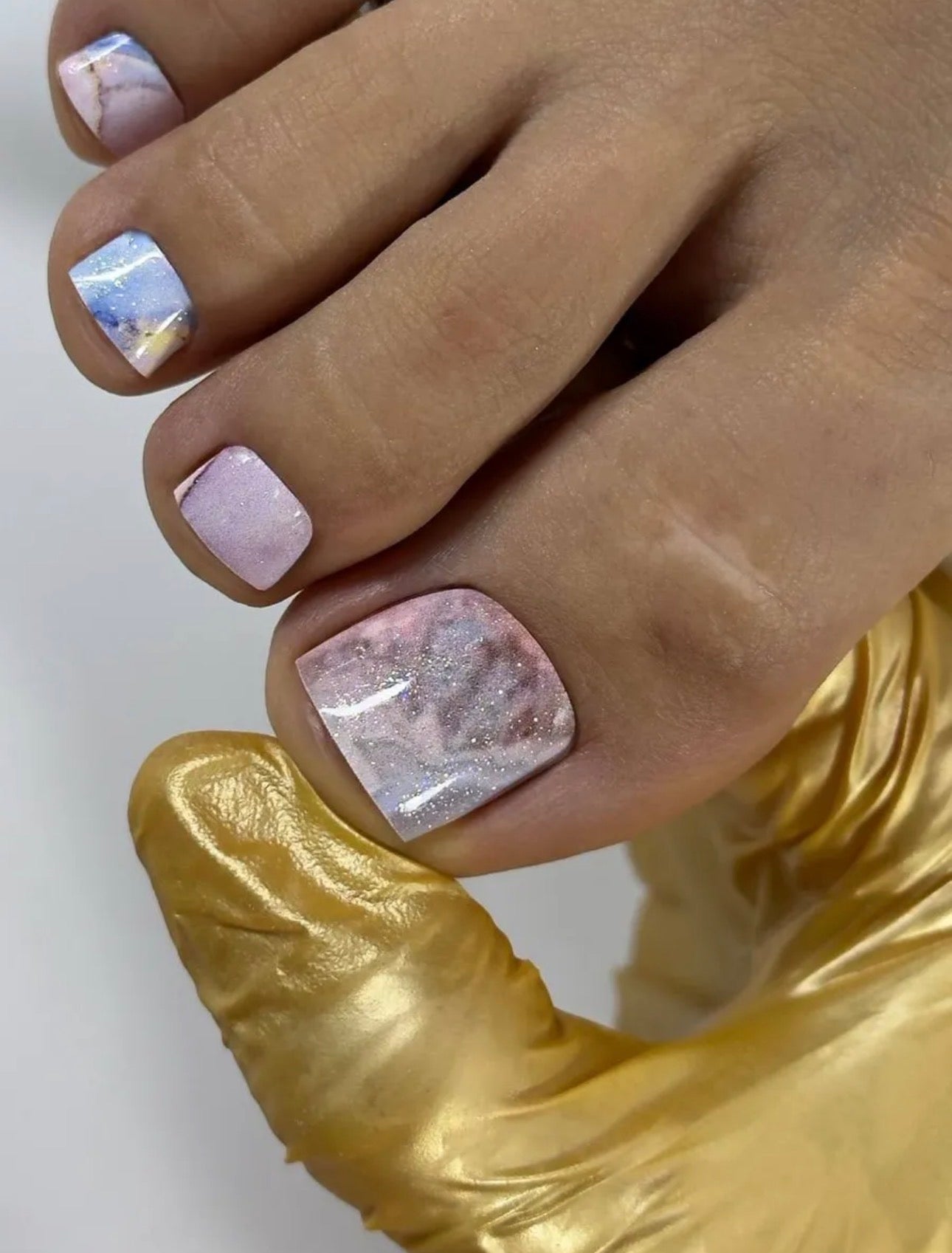 Aminails Pedicure Nail Wraps – Self-Adhesive Pedicure Stickers | NailProUSA