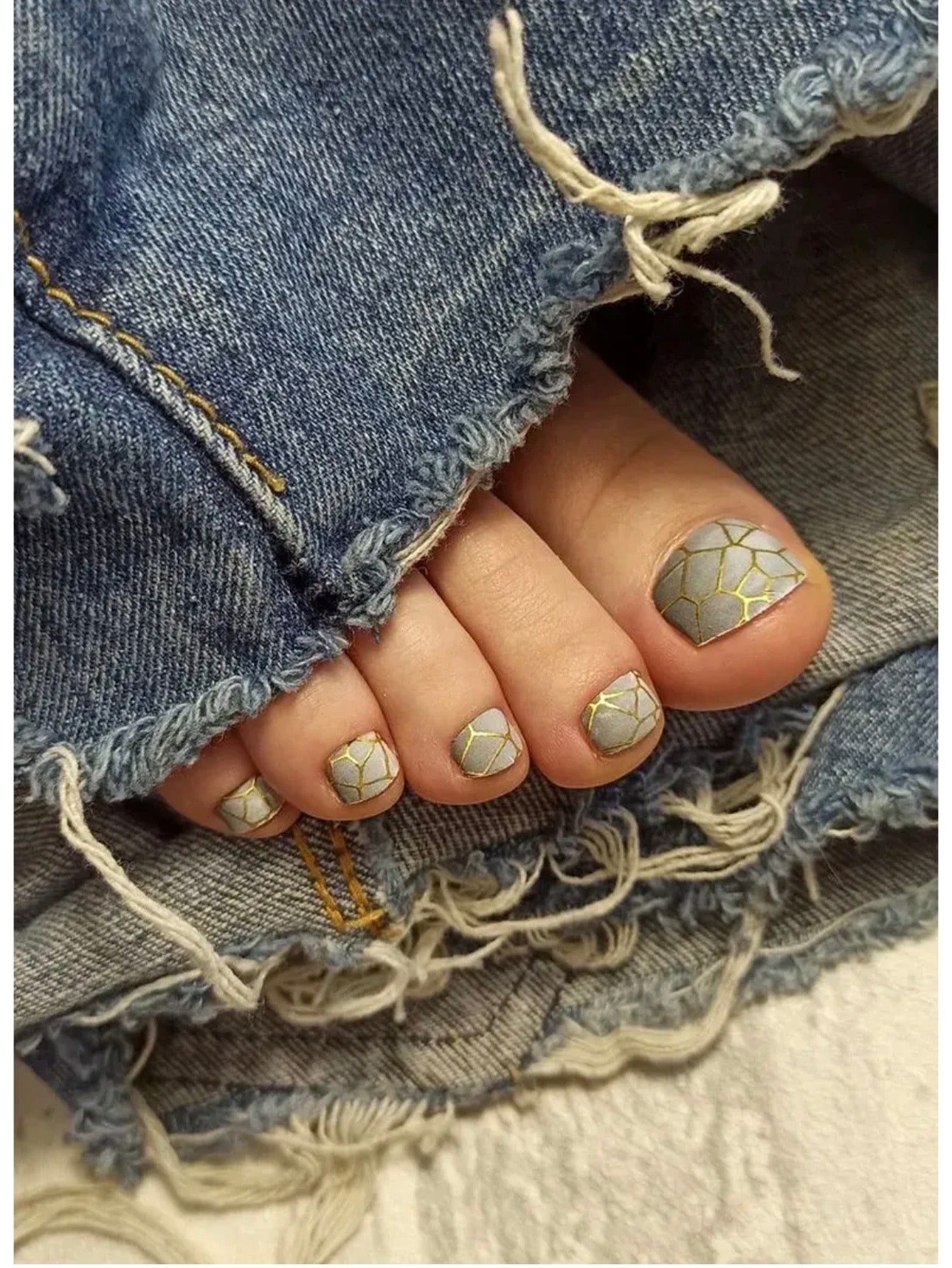 Aminails Pedicure Nail Wraps – Self-Adhesive Pedicure Stickers | NailProUSA