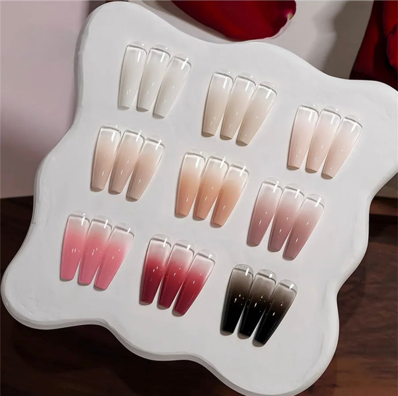 Blush Dreams 4-in-1 Pat Painting Gel Set – 9 Colors Nail Art Gel Kit | NailProUSA