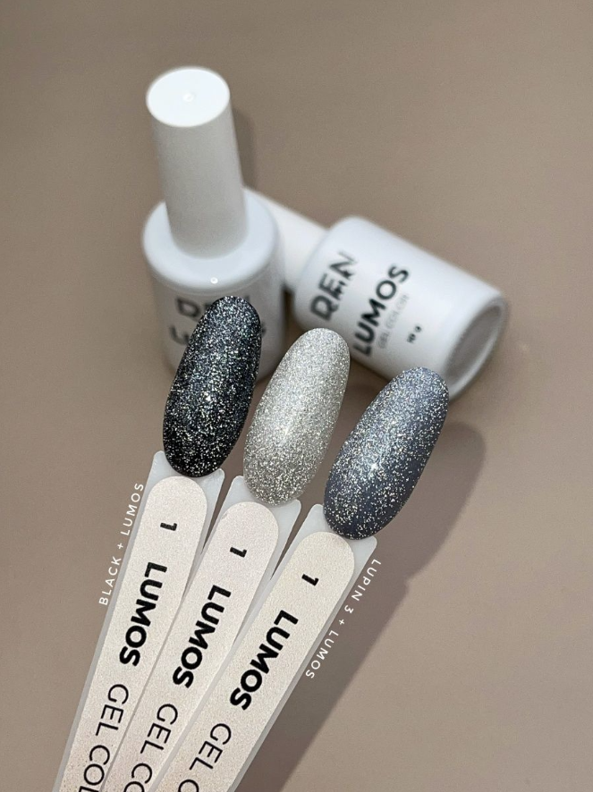 Lumos Gel Polish №1 – 10ml Glitter Nail Gel | NailProUSA