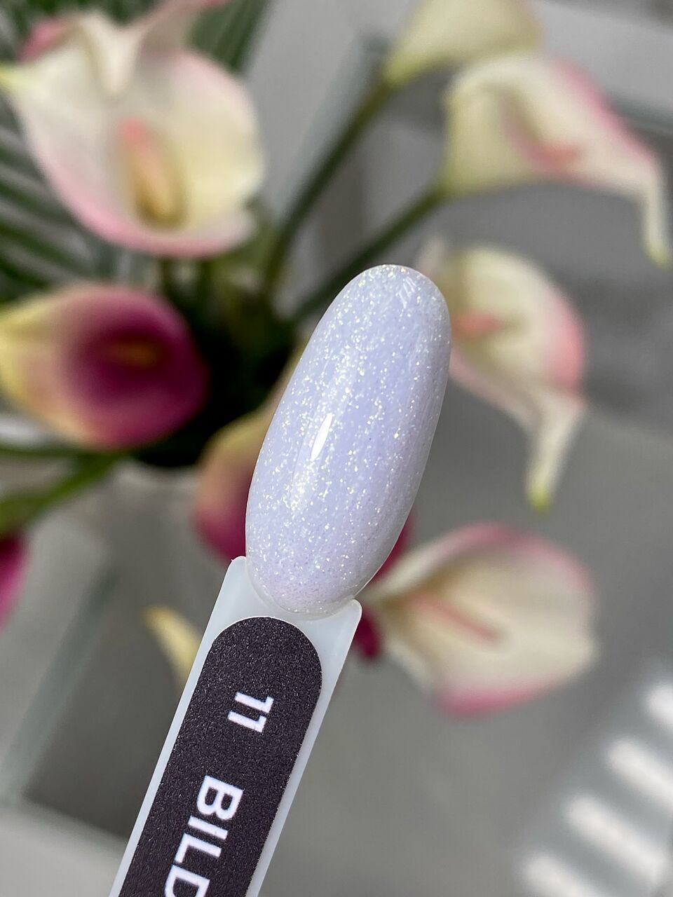 Bildus Abaldini Gel №11 – 15ml Builder Gel with Flakes | NailProUSA