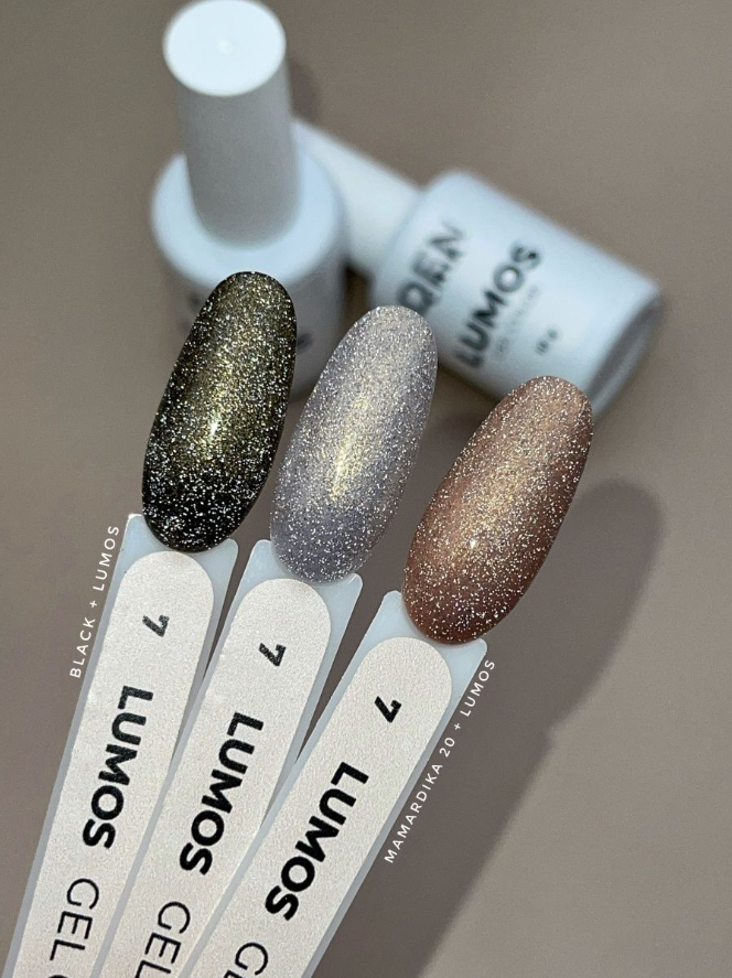 Lumos Gel Polish №7 – 10ml Glitter Nail Gel | NailProUSA