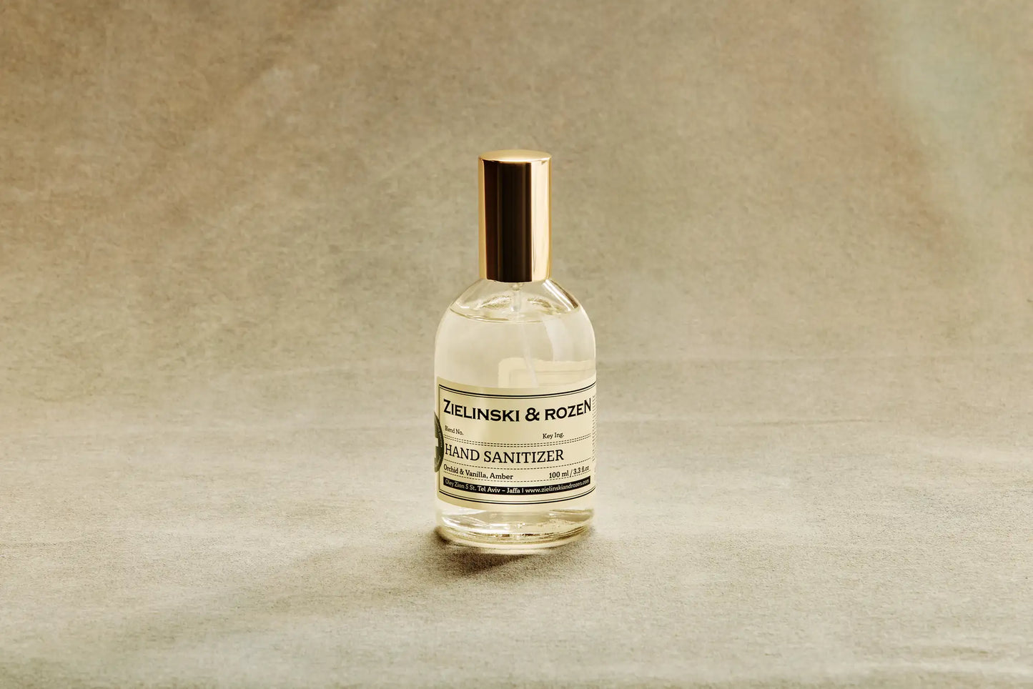 Zielinski & Rozen Hand Sanitizer – 100ml Orchid, Vanilla, Amber