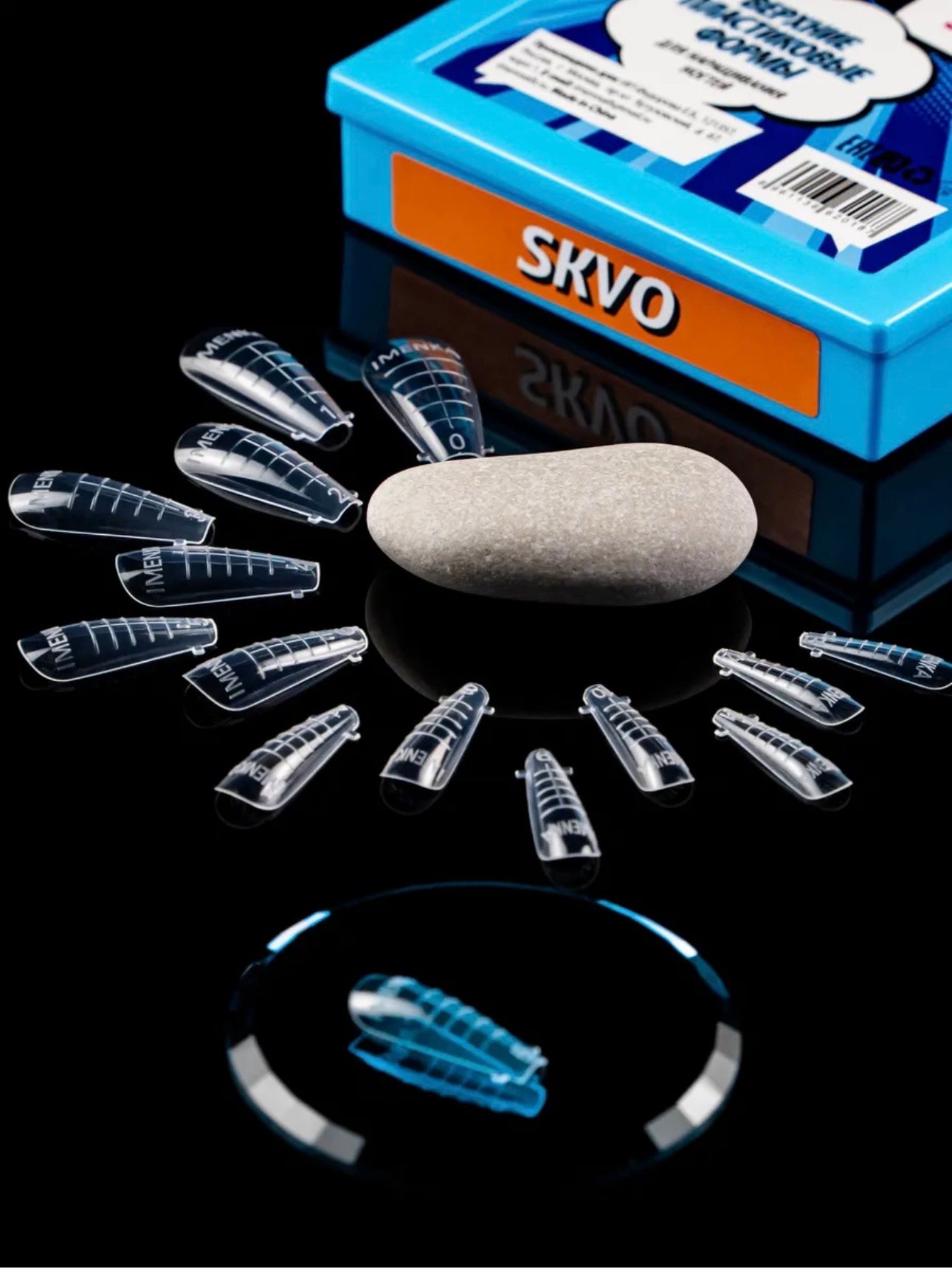 IMENKA SKVO Upper Nail Forms (New version)– 140 pcs (14 Sizes) | NailProUSA