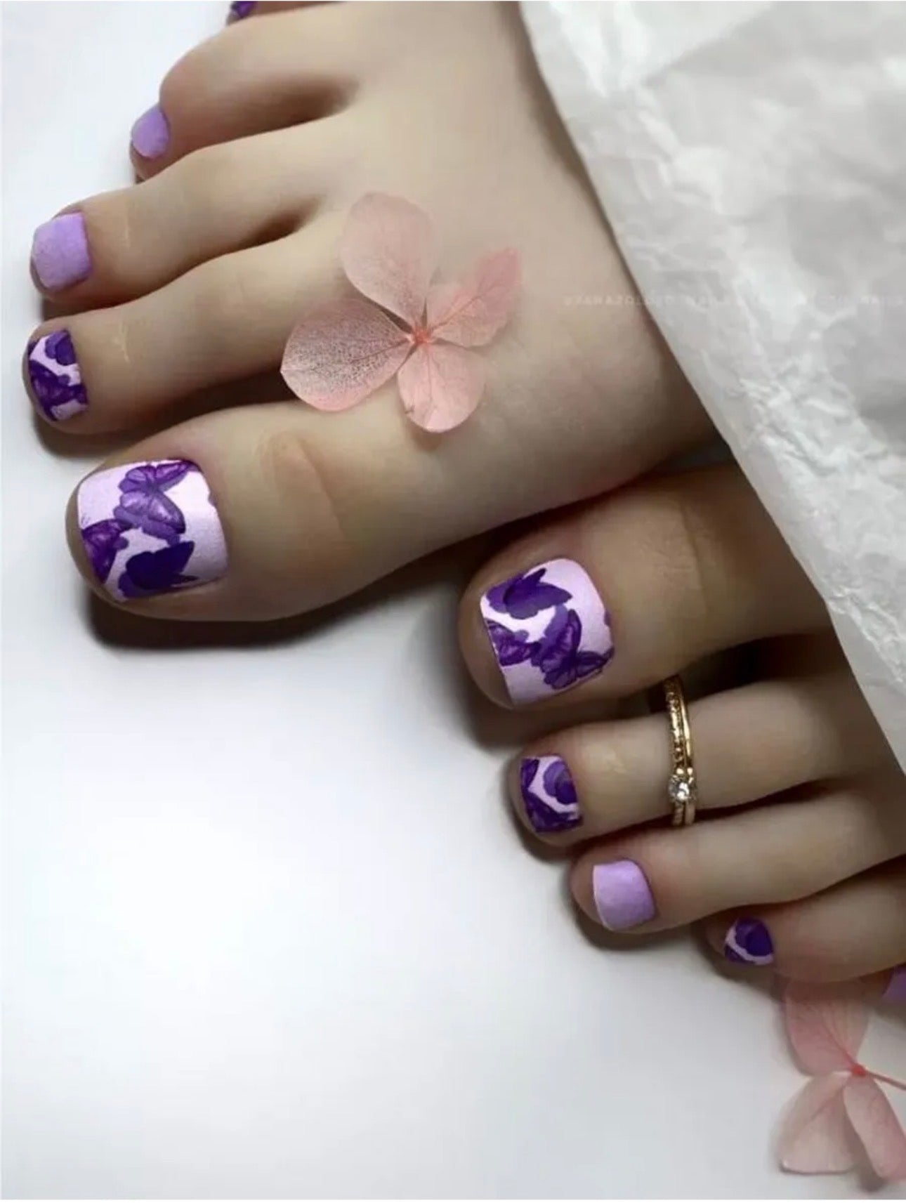 Aminails Pedicure Nail Wraps – Self-Adhesive Pedicure Stickers | NailProUSA