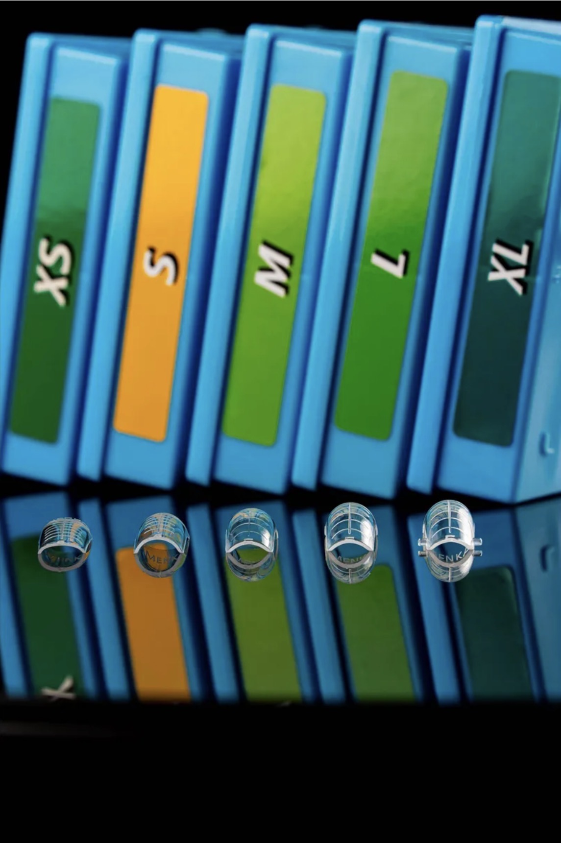 IMENKA L Upper Nail Forms – 140 pcs (14 Sizes) | NailProUSA