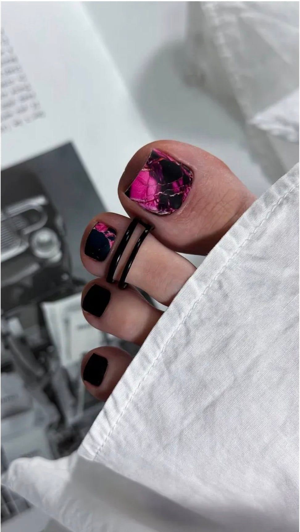 Aminails Pedicure Nail Wraps – Self-Adhesive Pedicure Stickers | NailProUSA