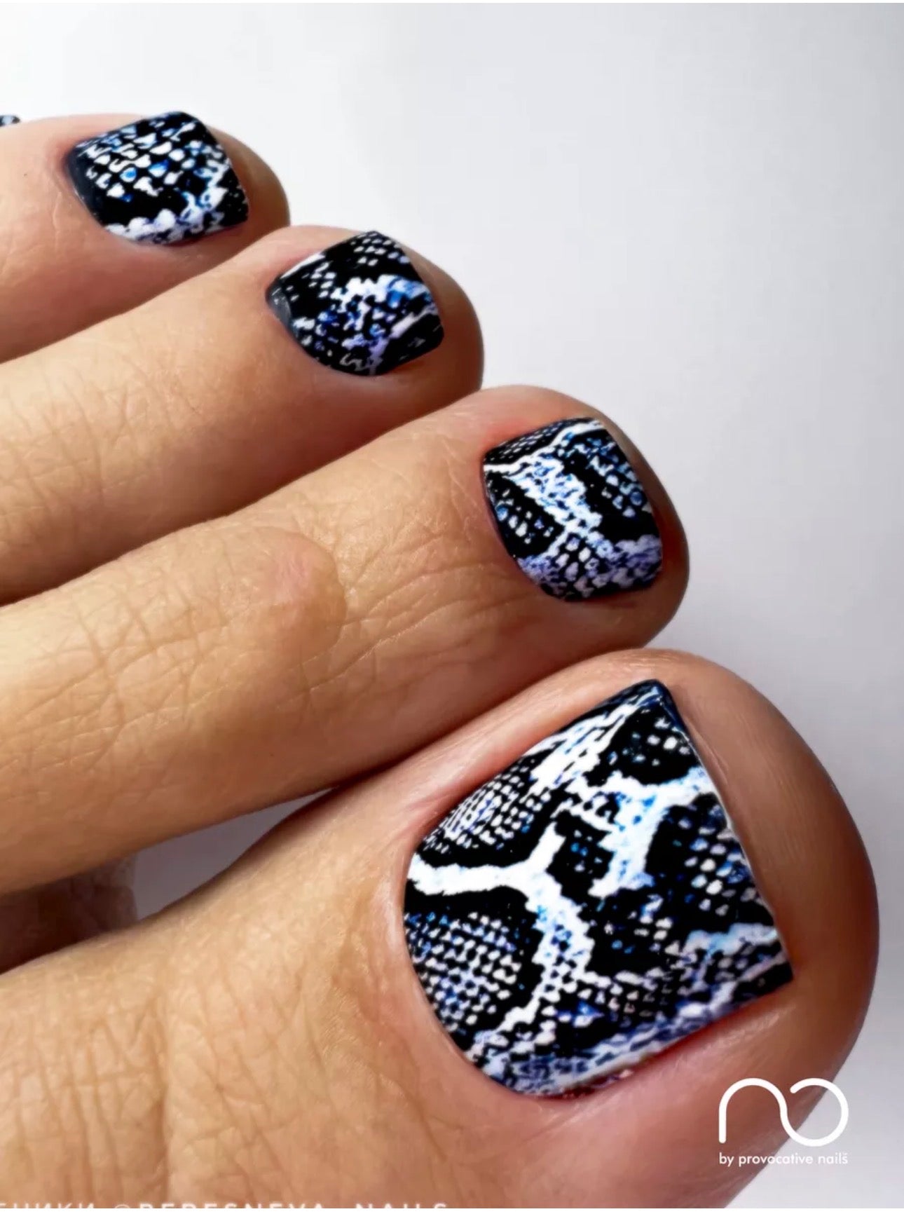 Provocative Nails Pedicure Wraps – Self-Adhesive Pedicure Nail Wraps | NailProUSA