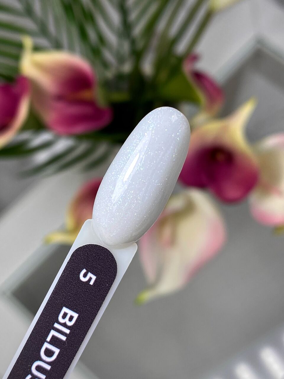 Bildus Abaldini Gel №5 – 15ml Builder Gel with Flakes | NailProUSA