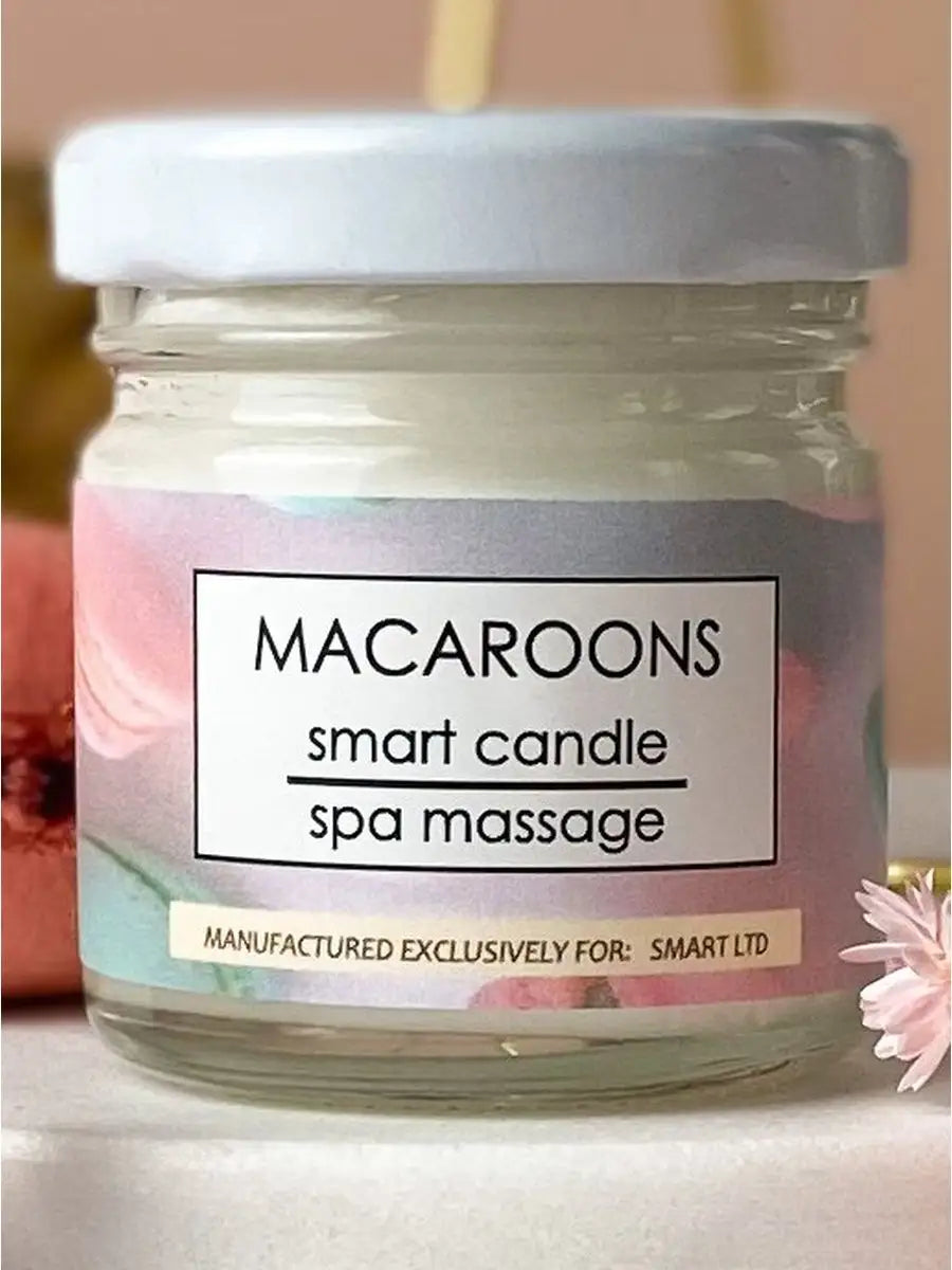 SMART  Candle “Macaron” – 30ml Skin Care Candle | NailProUSA
