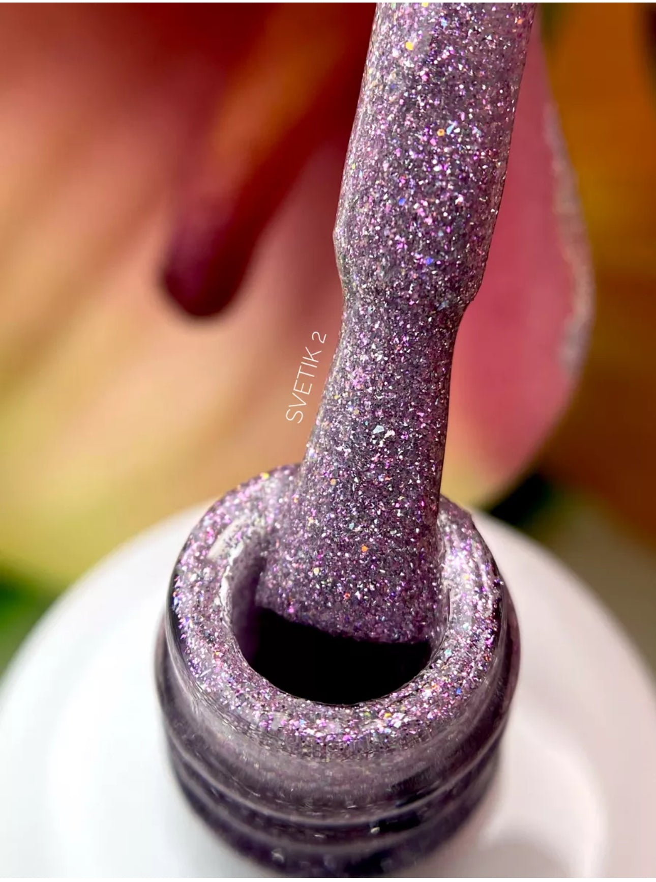 Svetik Gel Polish №2 – 10ml Glitter Nail Gel Color | NailProUSA