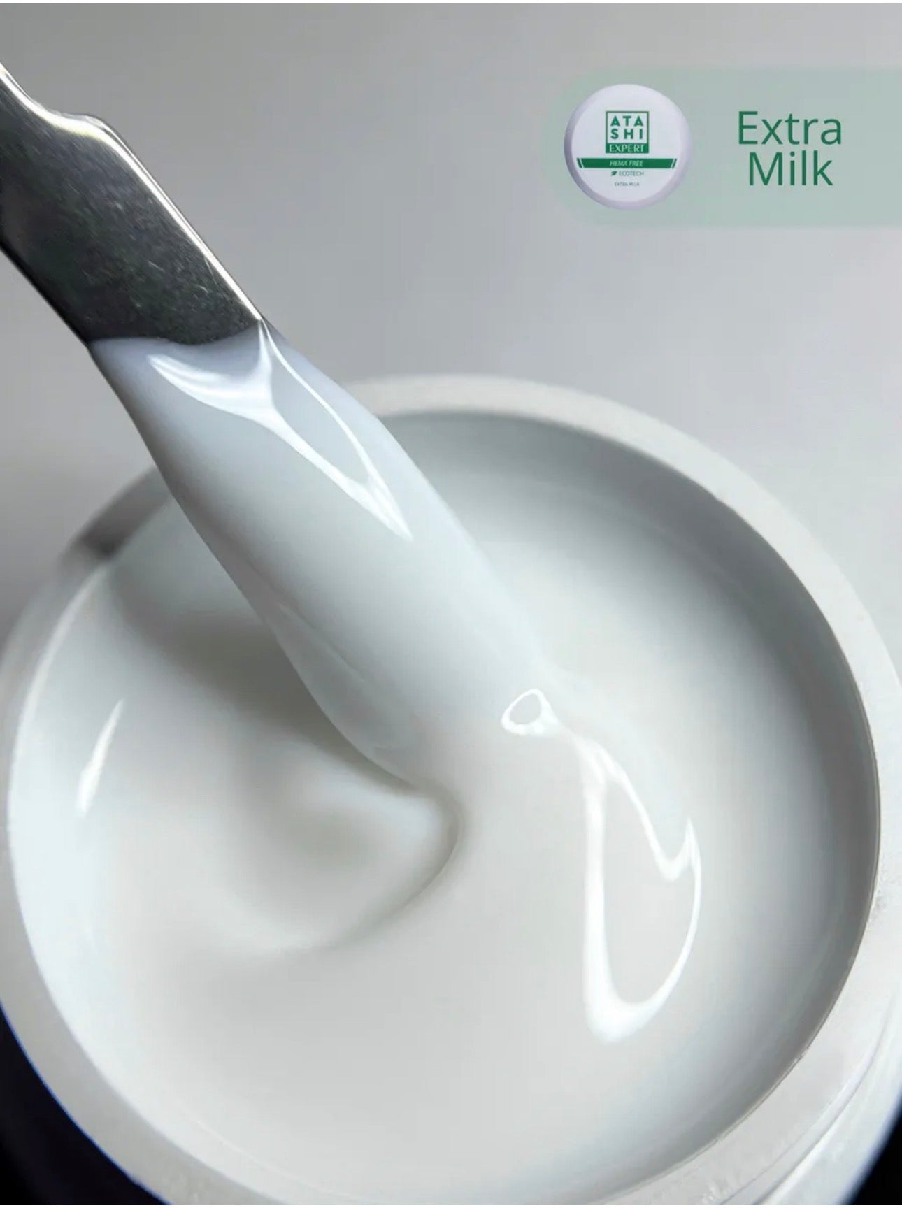 ATASHI SMART Expert Extra Milk Gel – 15g Builder Gel for Nail Extension & Strengthening | NailProUSA