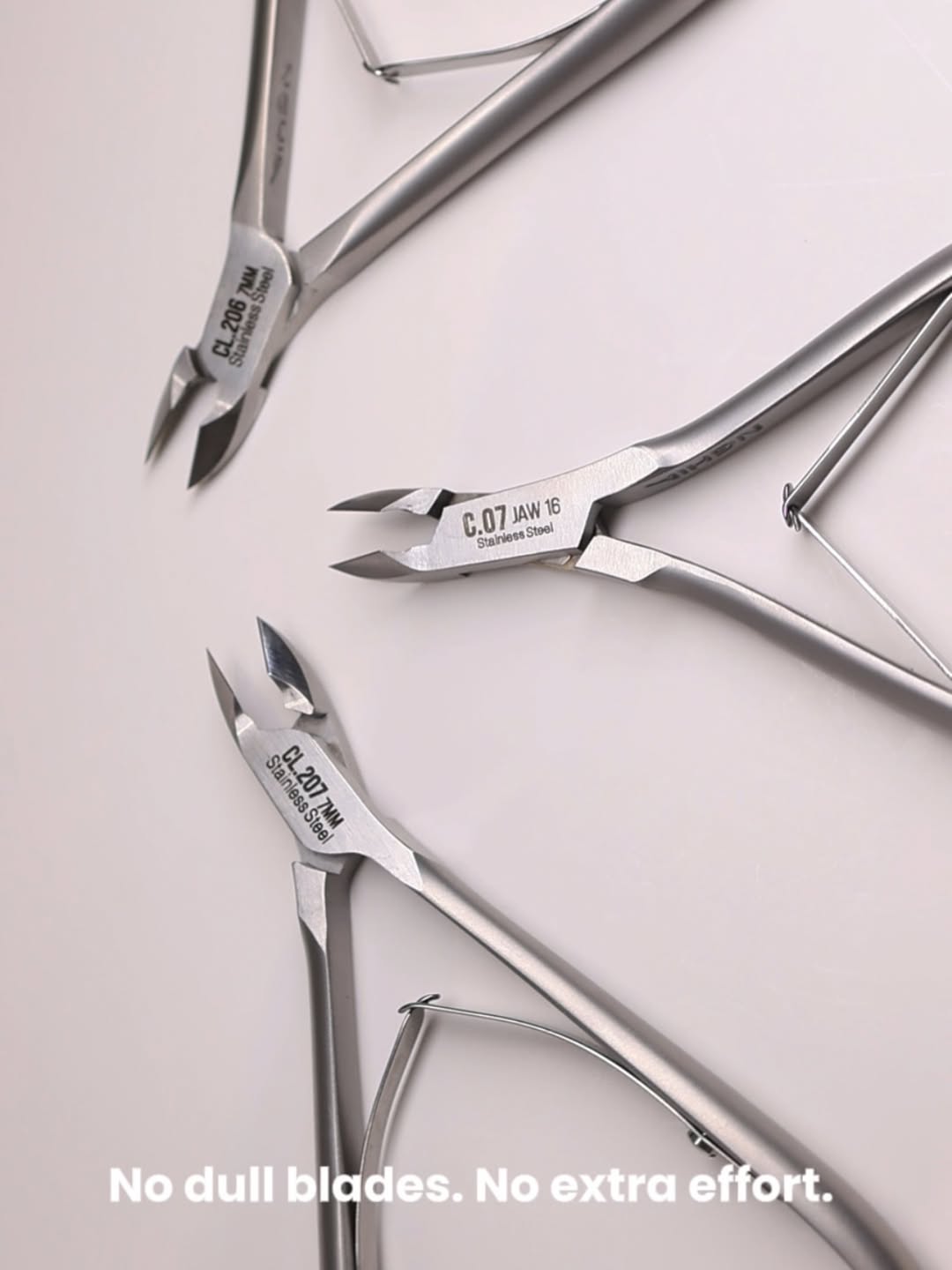 Kem Nghia C.07 Cuticle Nippers – Jaw 16 Hand-Sharpened for Salon Professionals | NailProUSA