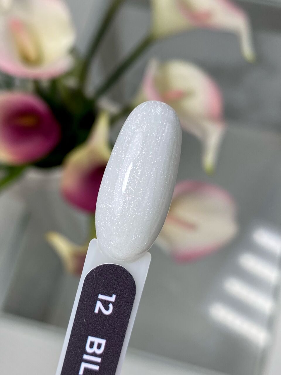 Bildus Abaldini Gel №12 – 15ml Builder Gel with Flakes | NailProUSA