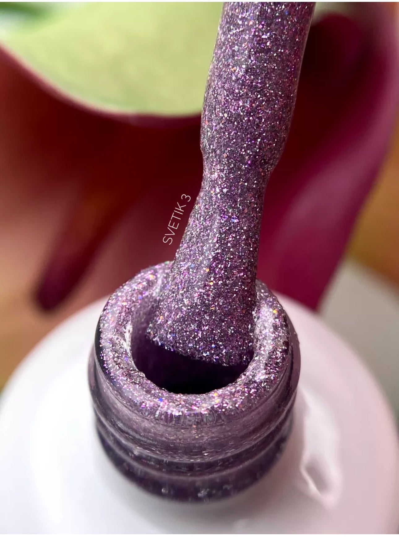 Svetik Gel Polish №3 – 10ml Glitter Nail Gel Color | NailProUSA