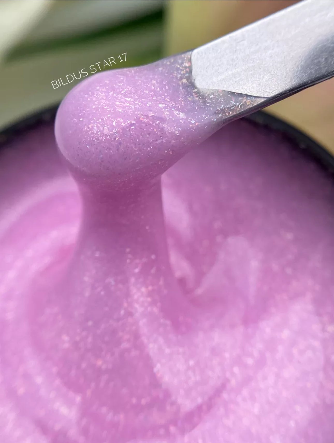 Bildus Star Gel №17 – 15ml Builder Gel with Chameleon Flakes | NailProUSA