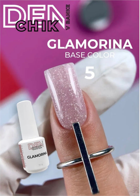 Glamorina Color Base №5– Liquid Camouflage Base Gel | NailProUSA