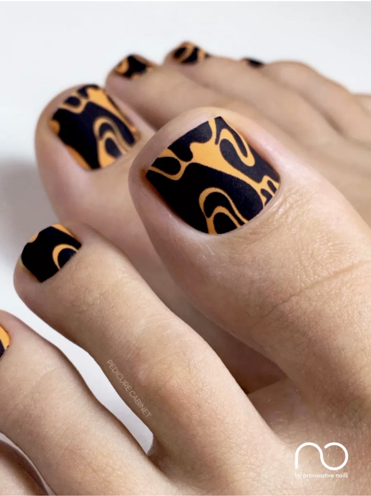 Provocative Nails Pedicure Wraps – Self-Adhesive Pedicure Nail Wraps | NailProUSA