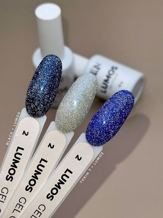 Lumos Gel Polish №2 – 10ml Glitter Nail Gel | NailProUSA
