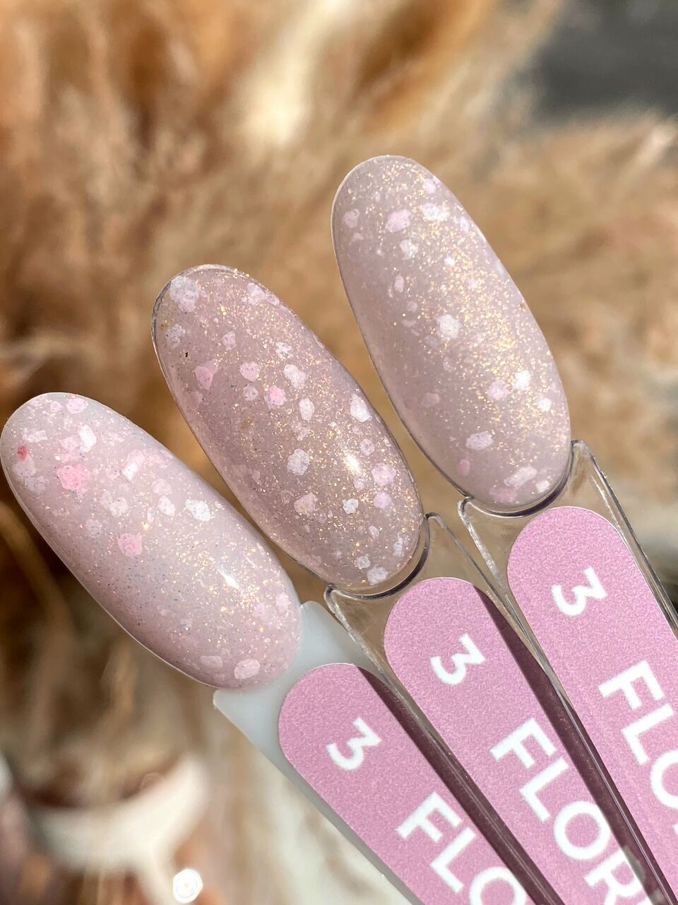 Florini Gel №3 – 15ml Glitter Builder Gel | NailProUSA