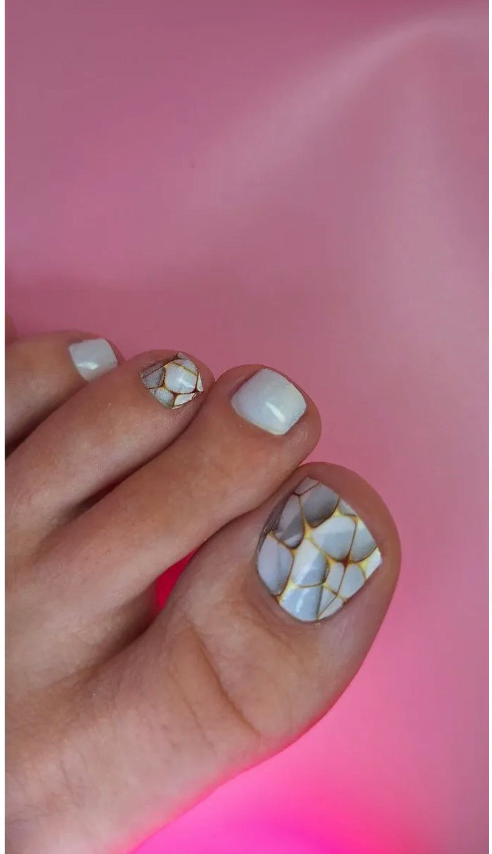 Aminails Pedicure Nail Wraps – Self-Adhesive Pedicure Stickers | NailProUSA