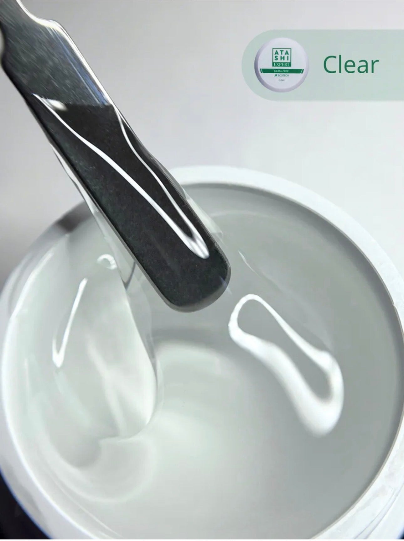 ATASHI SMART Expert Clear Gel – 15g Builder Gel for Nail Extension & Strengthening | NailProUSA