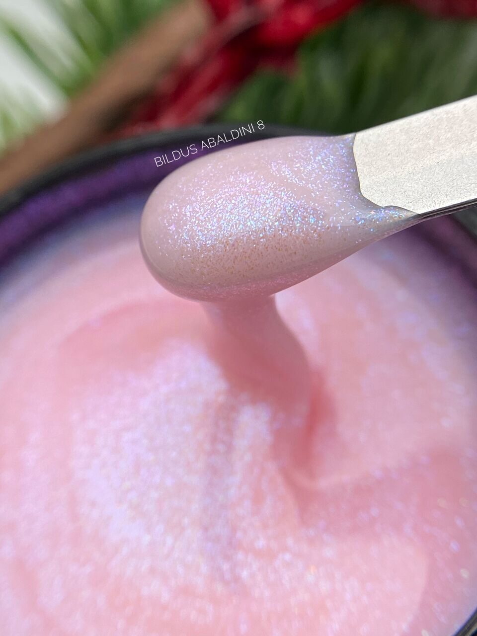 Bildus Abaldini Gel №8 – 15ml Builder Gel with Flakes | NailProUSA