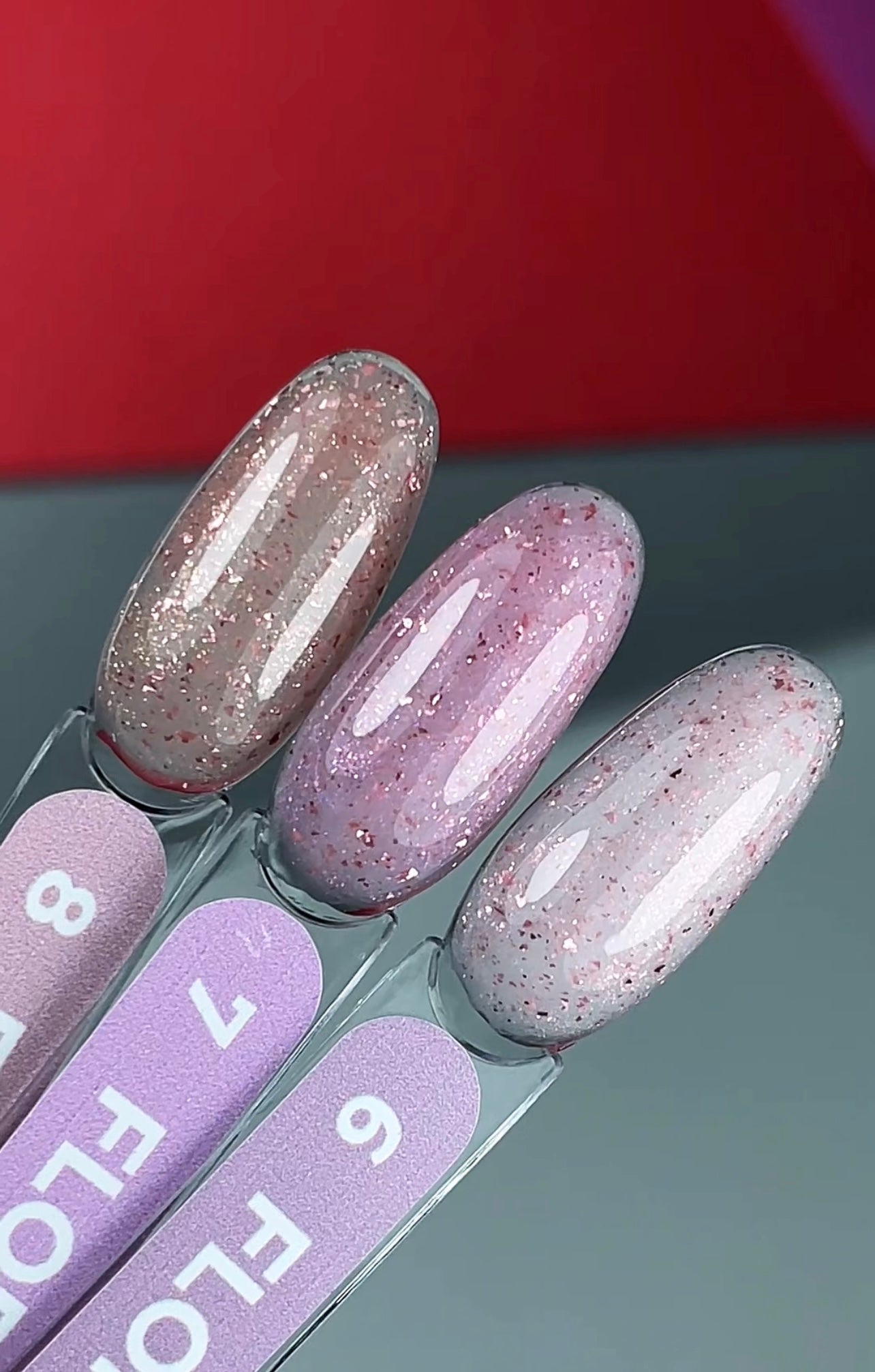 Florini Gel №6 – 15ml Glitter Builder Gel | NailProUSA