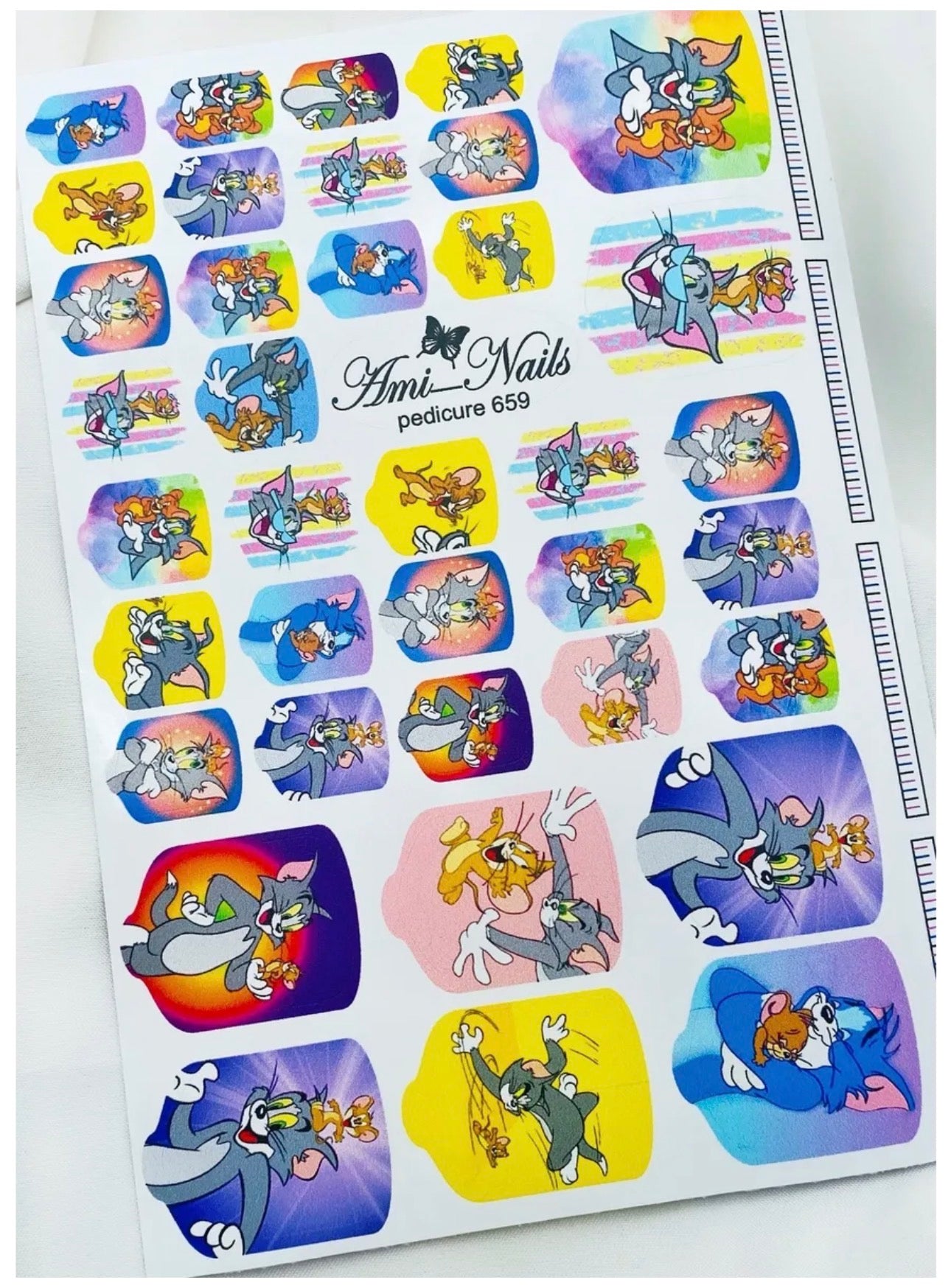 Aminails Pedicure Nail Wraps – Self-Adhesive Pedicure Stickers | NailProUSA