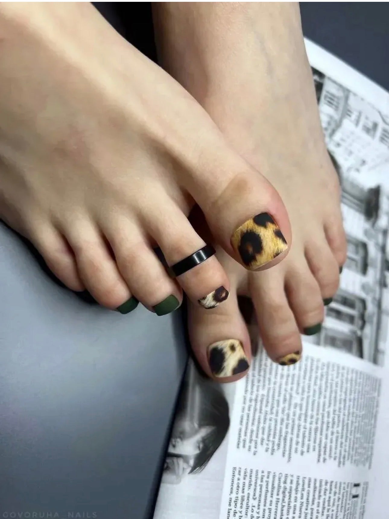 Aminails Pedicure Nail Wraps – Self-Adhesive Pedicure Stickers | NailProUSA