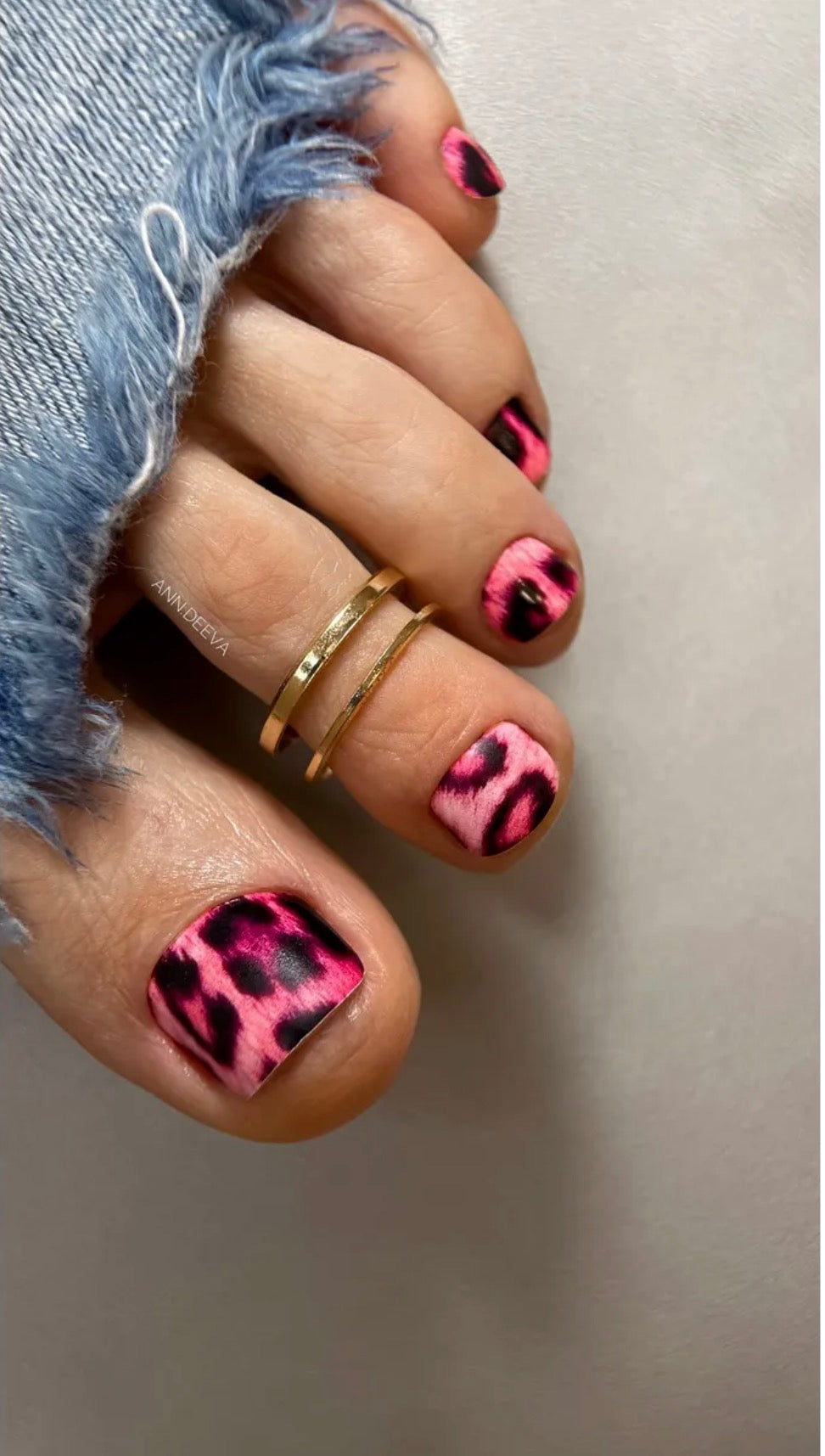 Aminails Pedicure Nail Wraps – Self-Adhesive Pedicure Stickers | NailProUSA