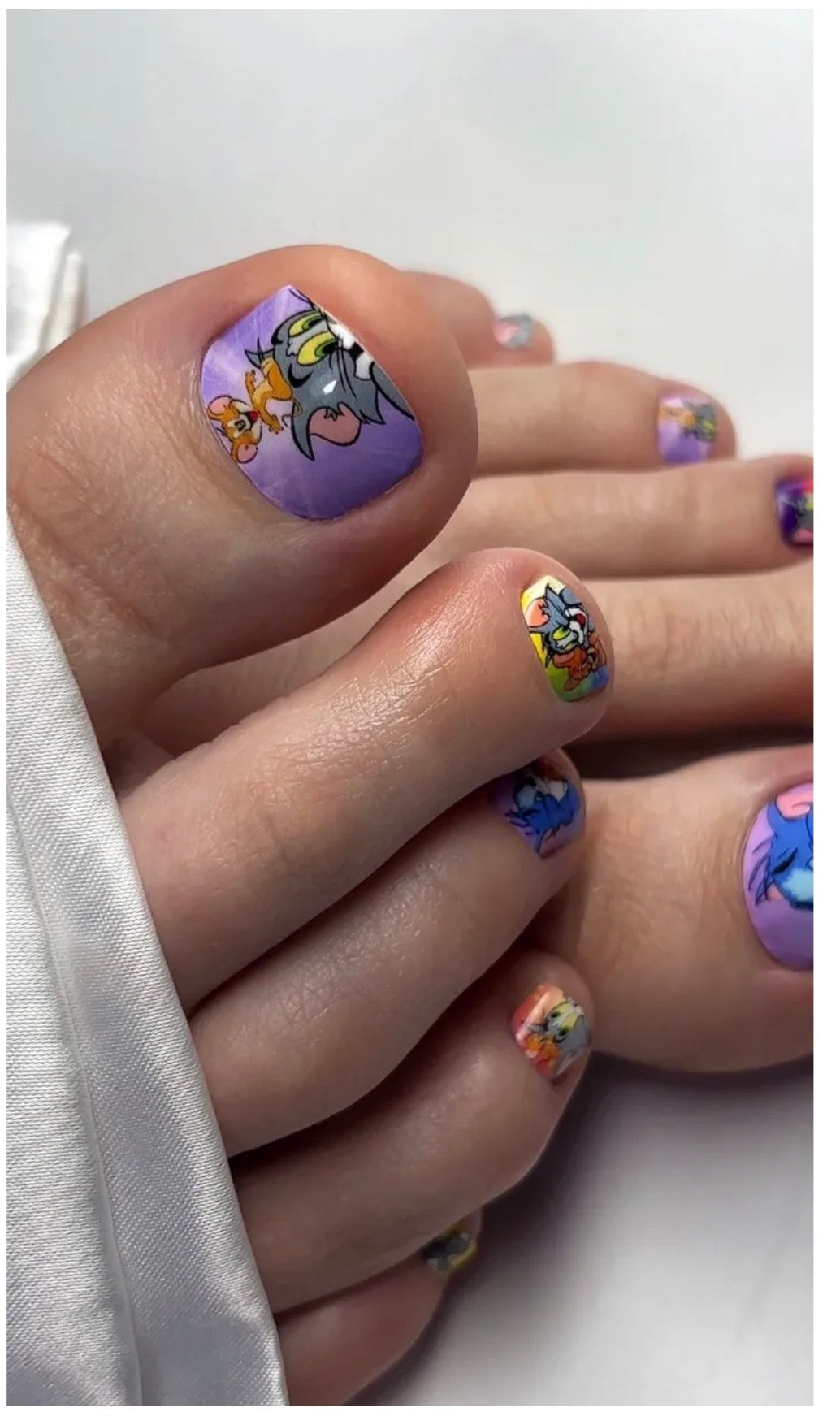 Aminails Pedicure Nail Wraps – Self-Adhesive Pedicure Stickers | NailProUSA