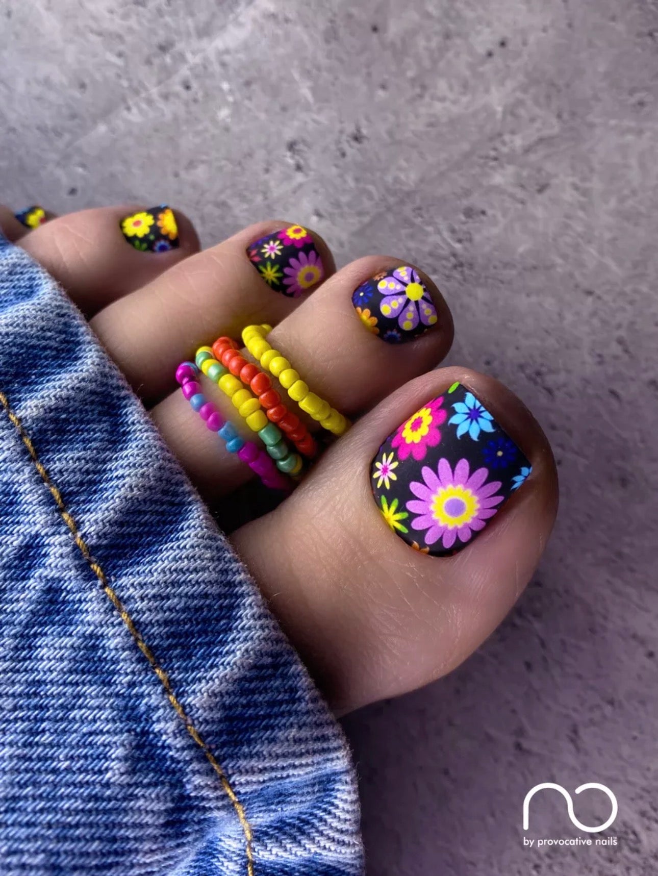 Provocative Nails Pedicure Wraps – Self-Adhesive Pedicure Nail Wraps | NailProUSA