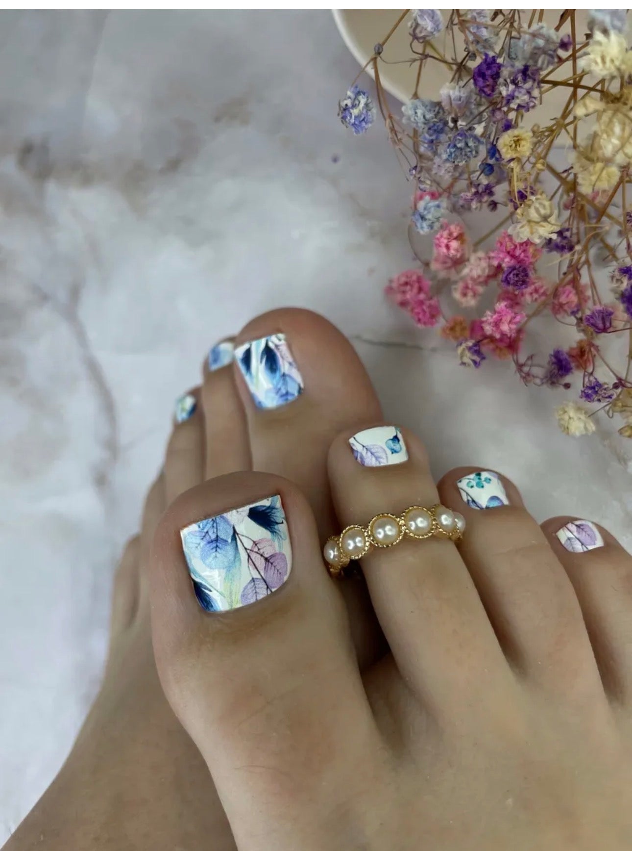Aminails Pedicure Nail Wraps – Self-Adhesive Pedicure Stickers | NailProUSA