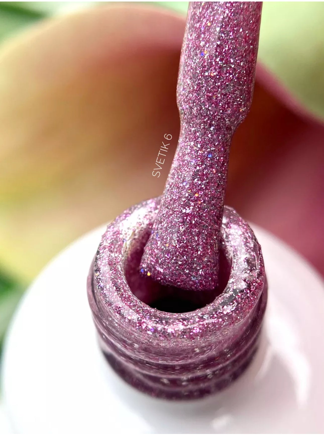 Svetik Gel Polish №6 – 10ml Glitter Nail Gel Color | NailProUSA