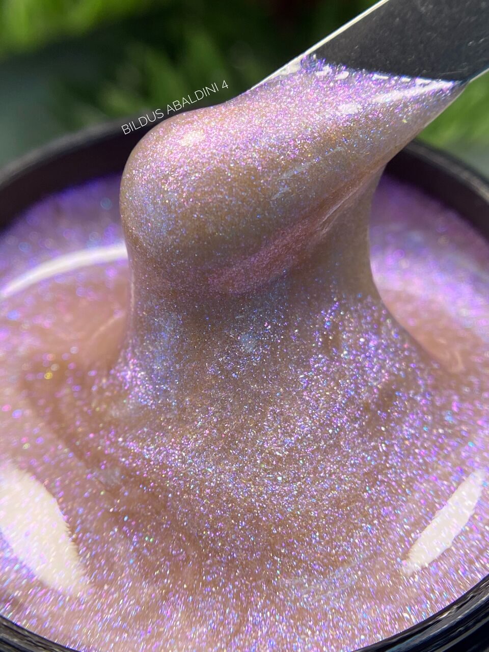 Bildus Abaldini Gel №4 – 15ml Builder Gel with Flakes | NailProUSA