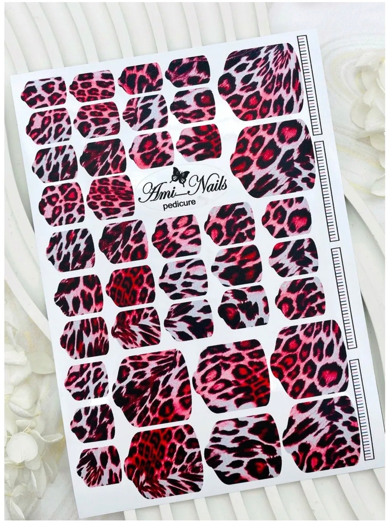 Aminails Pedicure Nail Wraps – Self-Adhesive Pedicure Stickers | NailProUSA